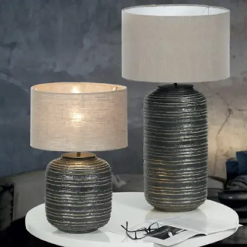 Lampenfuß MEDAN Graphitoptik Kaheku